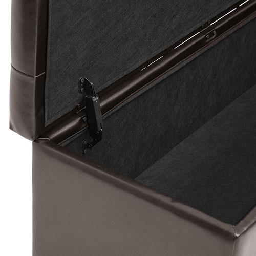 Baxton Studio Roanoke Contemporary Ottoman