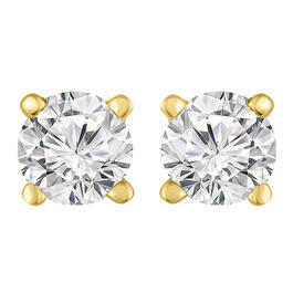 Diamond Classics&#40;tm&#41; 14kt. Yellow Gold 1/2ctw. Earrings