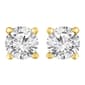 Diamond Classics(tm) 14kt. Yellow Gold 1/2ctw. Earrings - image 1