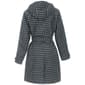 Womens Capelli New York Houndstooth Trench Raincoat - image 3