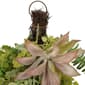 Northlight Seasonal Artificial Fern & Succulents Teardrop Swag - image 5