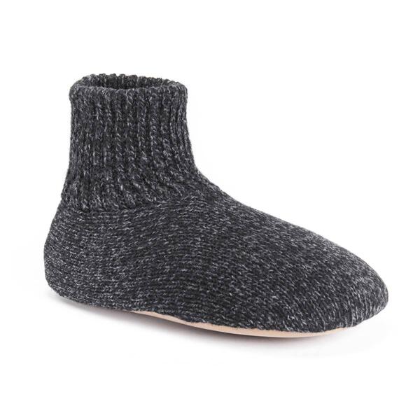 Mens MUK LUKS(R) Morty Ragg Wool Sock Slippers - image 