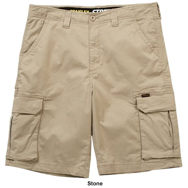 Mens Stanley® Stretch Twill Cargo Shorts - image 