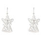 Snowflake/Wreath/Reindeer Holiday Trio Earring Set - image 5