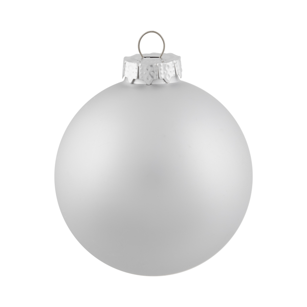 Northlight 6ct. Shiny & Matte Christmas Glass Ball Ornaments