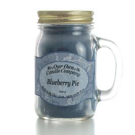 Our Own Candle Company Large Mason Blueberry Pie 13oz. Candle