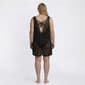 Plus Size J Valdi Escala Lattice Back Swim Cover Up Dress - image 2
