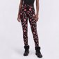 Womens Runway Ready Christmas Candy Cane Leggings - image 1