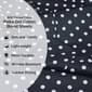 Superior 600 Thread Count Deep Pocket Polka Dot Sheet Set - image 7