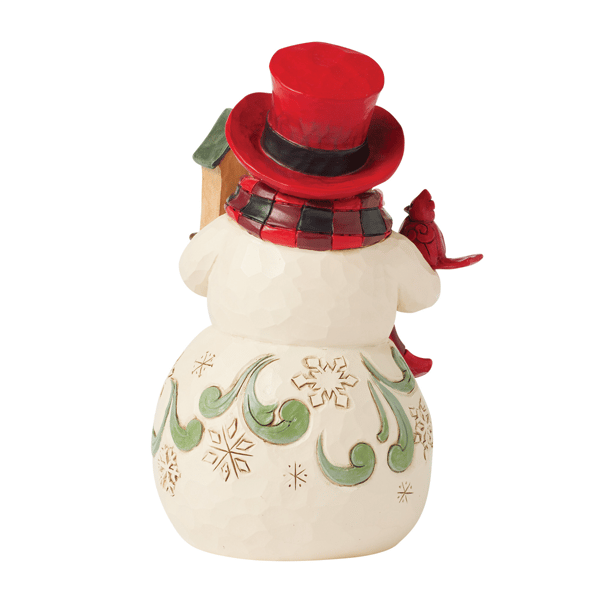 Jim Shore Heartwood Creek Highland Glen Snowman Hat Figurine