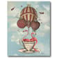 Courtside Market Flamingos in Teacup Wall Art - image 1