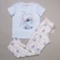 Juniors Stitch Oui Oui Paris Short Sleeve Long Leg Pajama Set - image 1