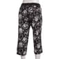 Womens da-sh Taylor Adjustable Leg Cargo Floral Capris Pants - image 3