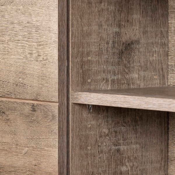 South Shore Munich Twin Weathered Bookcase Headboard