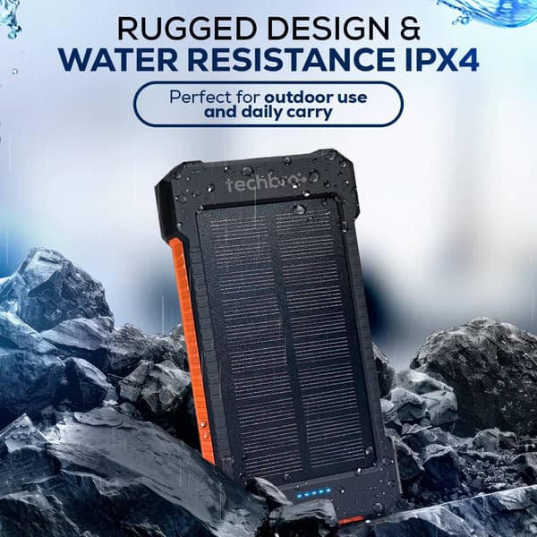 TechBro 10K Solar Powerbank
