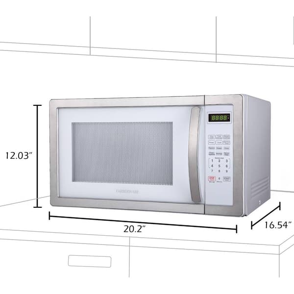 Farberware&#174; Classic 1.1 Cu. Ft. 1000-Watt Microwave Oven - White