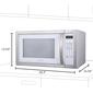 Farberware&#174; Classic 1.1 Cu. Ft. 1000-Watt Microwave Oven - White - image 9