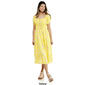 Womens Ellen Weaver Short Sleeve Smock Top Tier Midi Dress - image 5