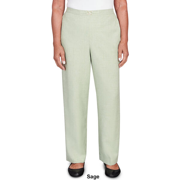 Womens Alfred Dunner English Garden Proportioned Pants - Short