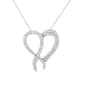 Diamond Classics&#40;tm&#41; 1ctw. Diamond Ribbon Pendant - image 1