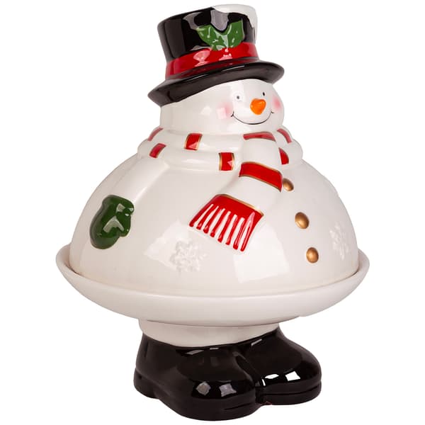 Home Essentials Snowman Cake Stand