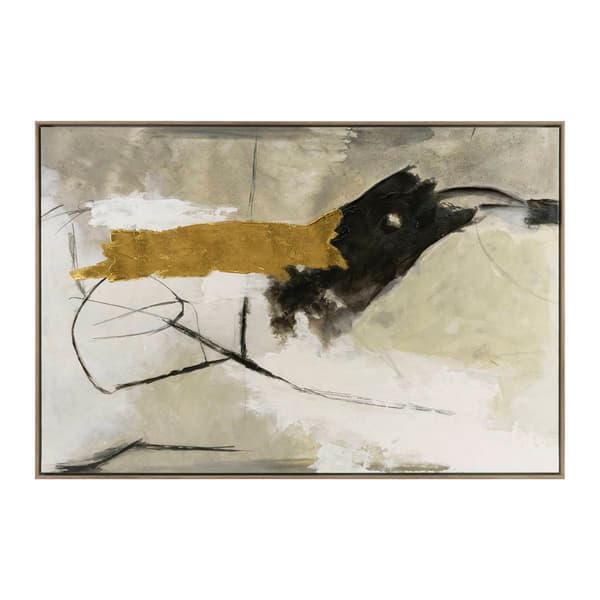 Artisan Home Greys Dance Abstract Canvas Wall Decor