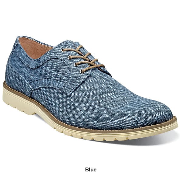 Mens Stacy Adams Eli Plain Toe Canvas Oxfords