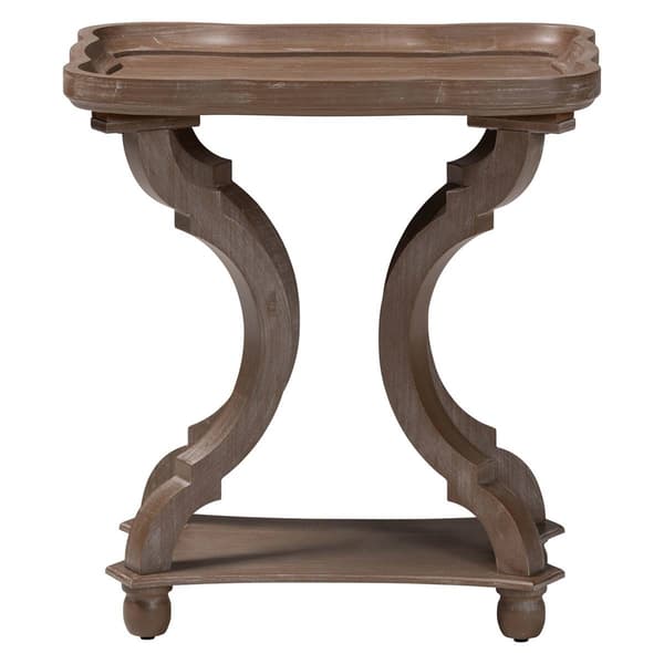 Baxton Studio Yannick French Country End Table