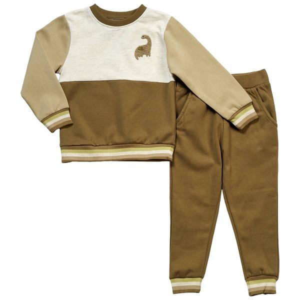 Baby Boy (12-24M) bon bebe® 2pc. Dino Applique Pants Set