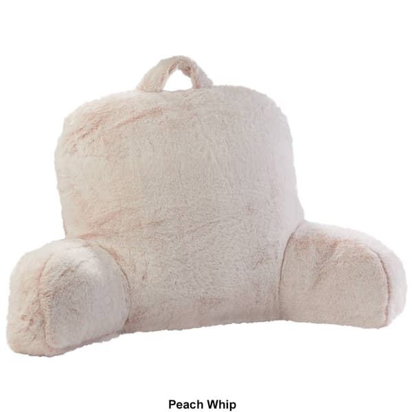 Tip Dye Faux Fur Bedrest Pillow