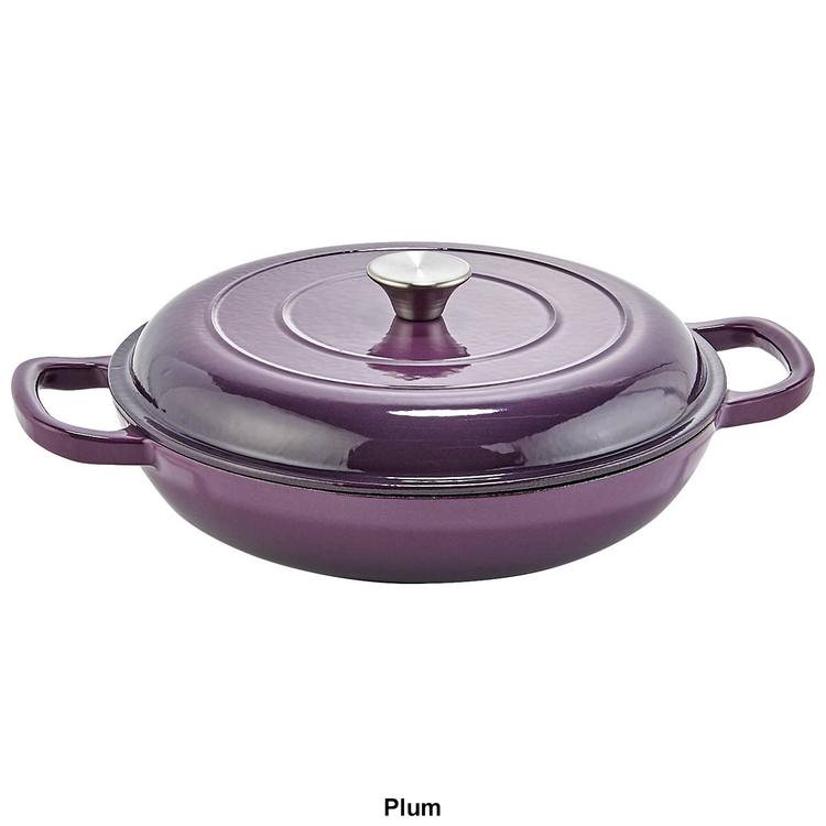 Healthy Living 3.75qt. Enamel Everyday Pan