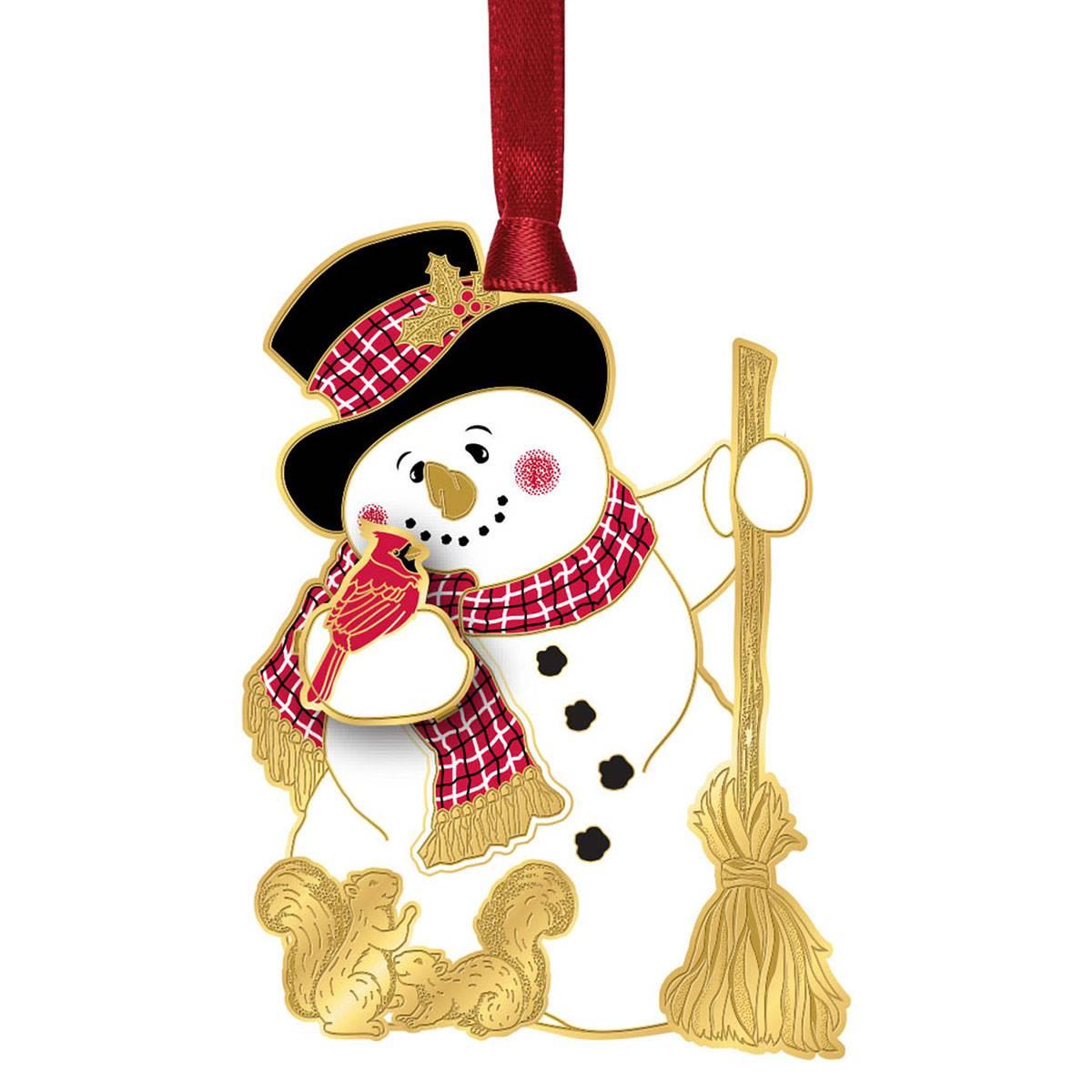Beacon Design Jolly Snowman Ornament