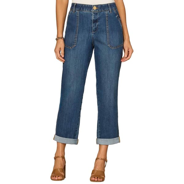 Womens Democracy Absolution(R) Hi Rise Patch Pocket Utility Jeans
