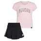 Girls (4-6x) adidas® Doodle Logo Tee & Flounce Skort Set - image 3
