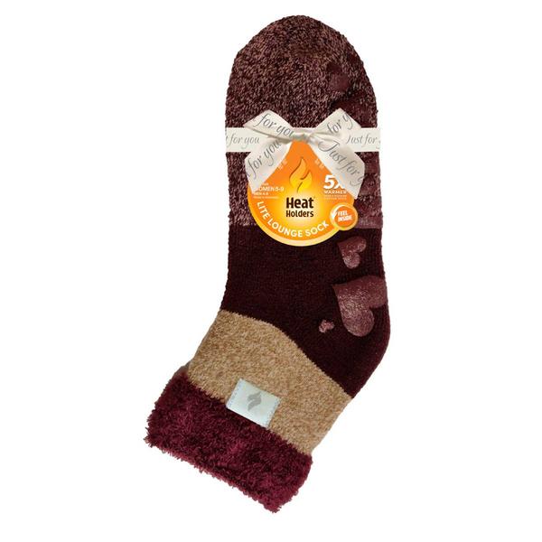 Womens Heat Holders® Lite Selina Blocks Lounge Socks