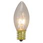Northlight Seasonal 4pk. C9 Clear Transparent Replacement Bulbs - image 1