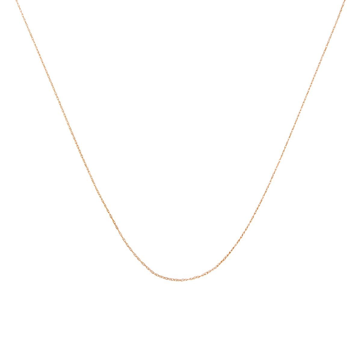 Gold Classics™ 10kt. Rose Gold Rope Chain Necklace