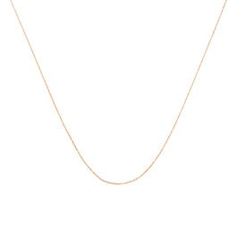 Gold Classics&#40;tm&#41; 10kt. Rose Gold Rope Chain Necklace