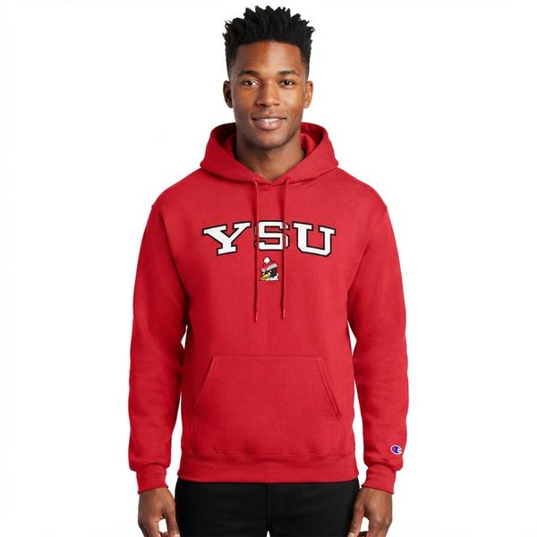 Mens Tsi Youngstown State University School Pride Hoodie - image 