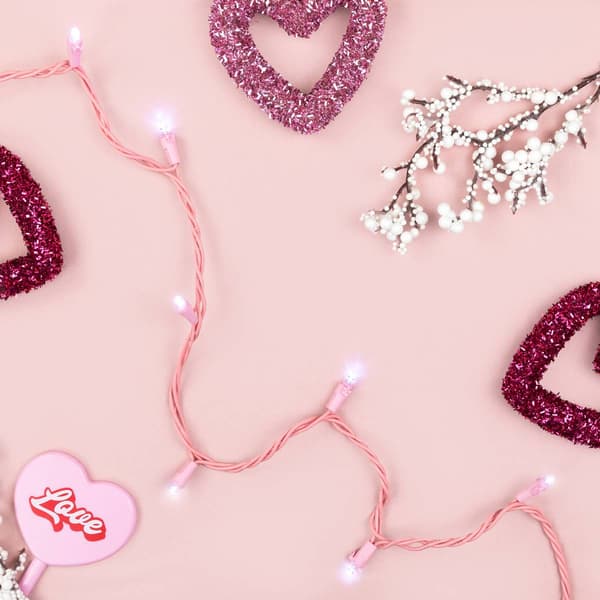 Northlight Seasonal 33ft. LED Valentine''s Day 100ct. Lights