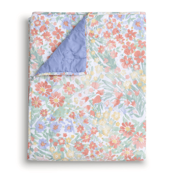 Greenland Home Fashions™ Alice Pastel Floral Meadow Throw Blanket
