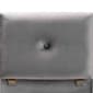 Baxton Studio Elias Grey Velvet Fabric & Wood Storage Ottoman - image 6