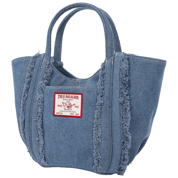 True Religion Atlas Frayed Medium Tote Bag