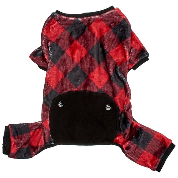 North Paw Buffalo Plaid Pet Pajamas