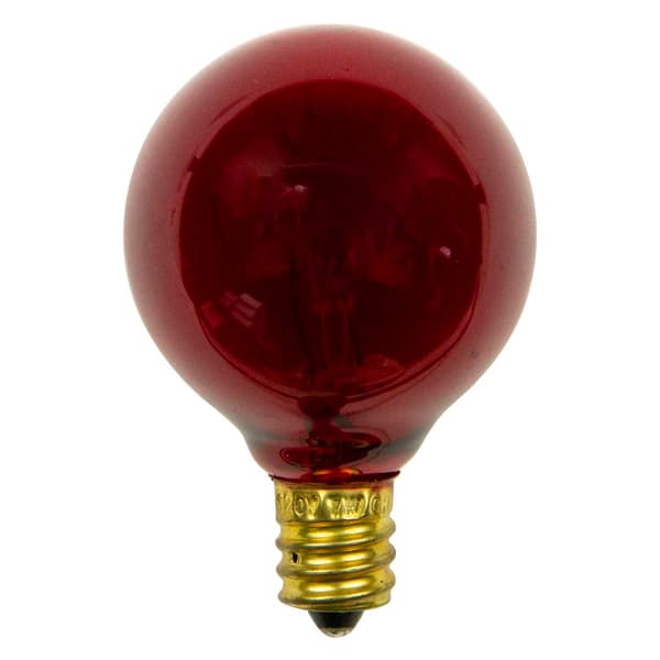 Northlight Seasonal 25pk. G40 Red Christmas Replacement Bulbs