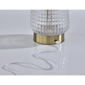Adesso Samara Cordless LED Tall Table Lantern with Glass Shade - image 4