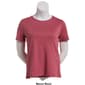 Womens Hasting & Smith Short Sleeve Solid Crew Neck Tee - image 14