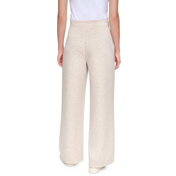 Womens DKNY Sport High Rise Pintucked Wide Leg Pants