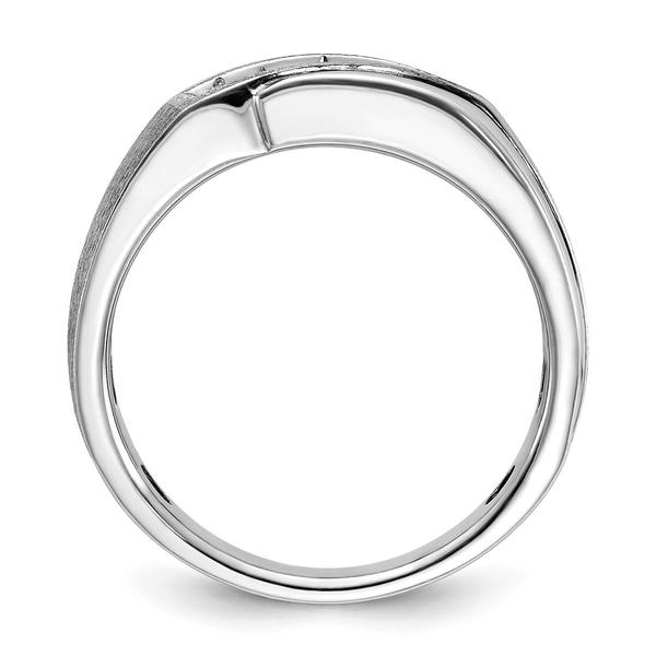 Mens Gentlemens Classics™ 14kt. White Gold 1/4ctw. Diamond Ring