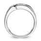 Mens Gentlemens Classics™ 14kt. White Gold 1/4ctw. Diamond Ring - image 3